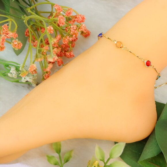 "New Beautiful Design Anklet for Women/Girls, Gift, A553 - Picture 9 of 10